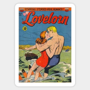 Vintage Confessions of the Lovelorn Cover Sticker